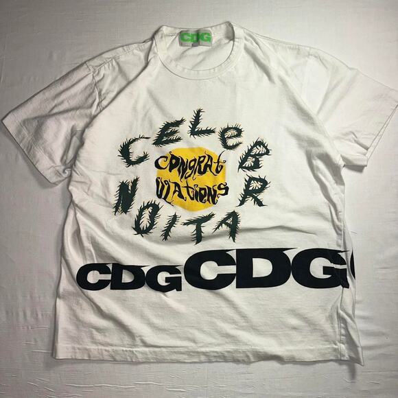 CDG x CPFM x DSM "Celebration" T-Shirt, XL Boxy Fit - Picture 1 of 5